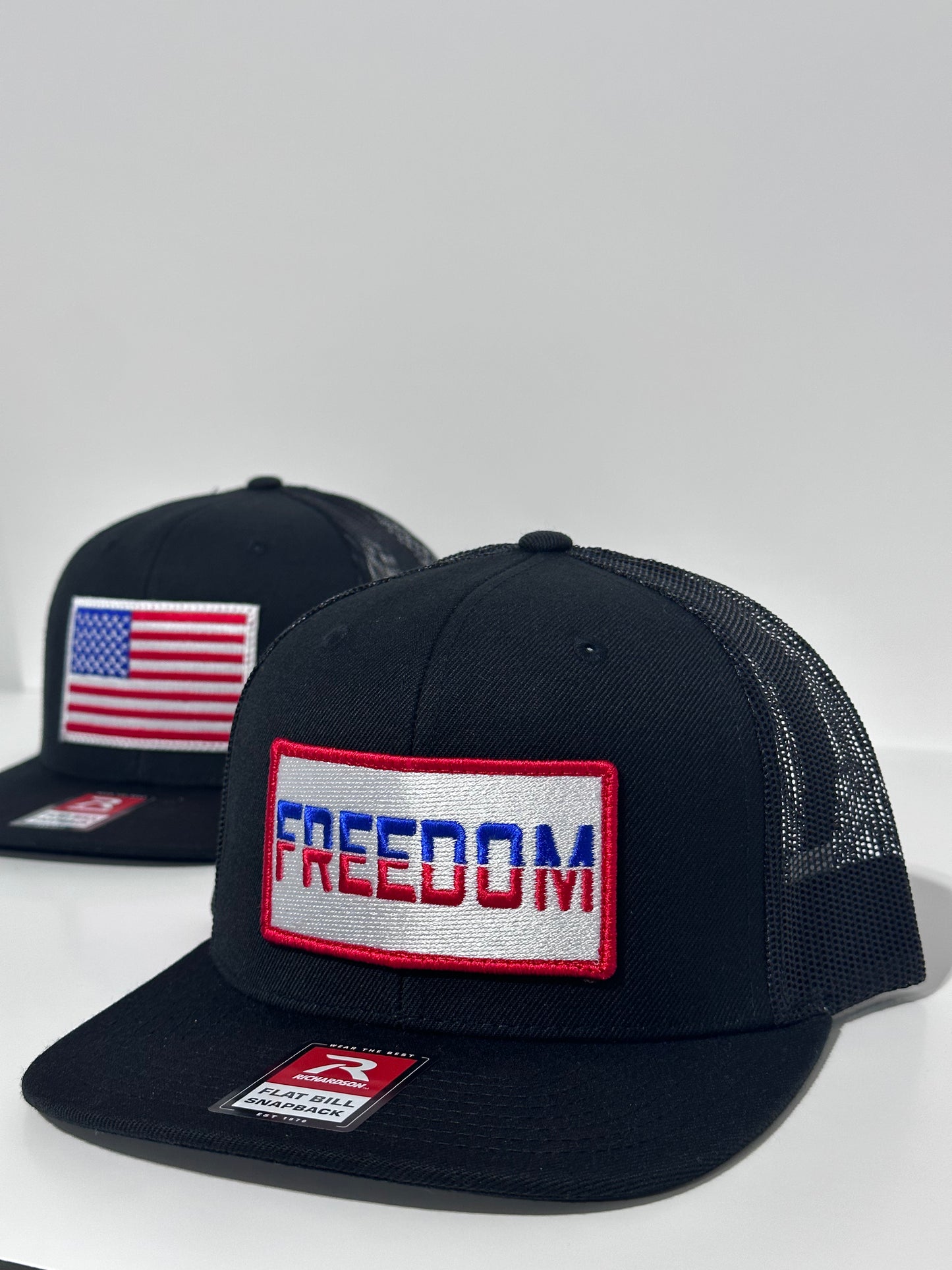 Freedom Hat - Flat Brim (Black)